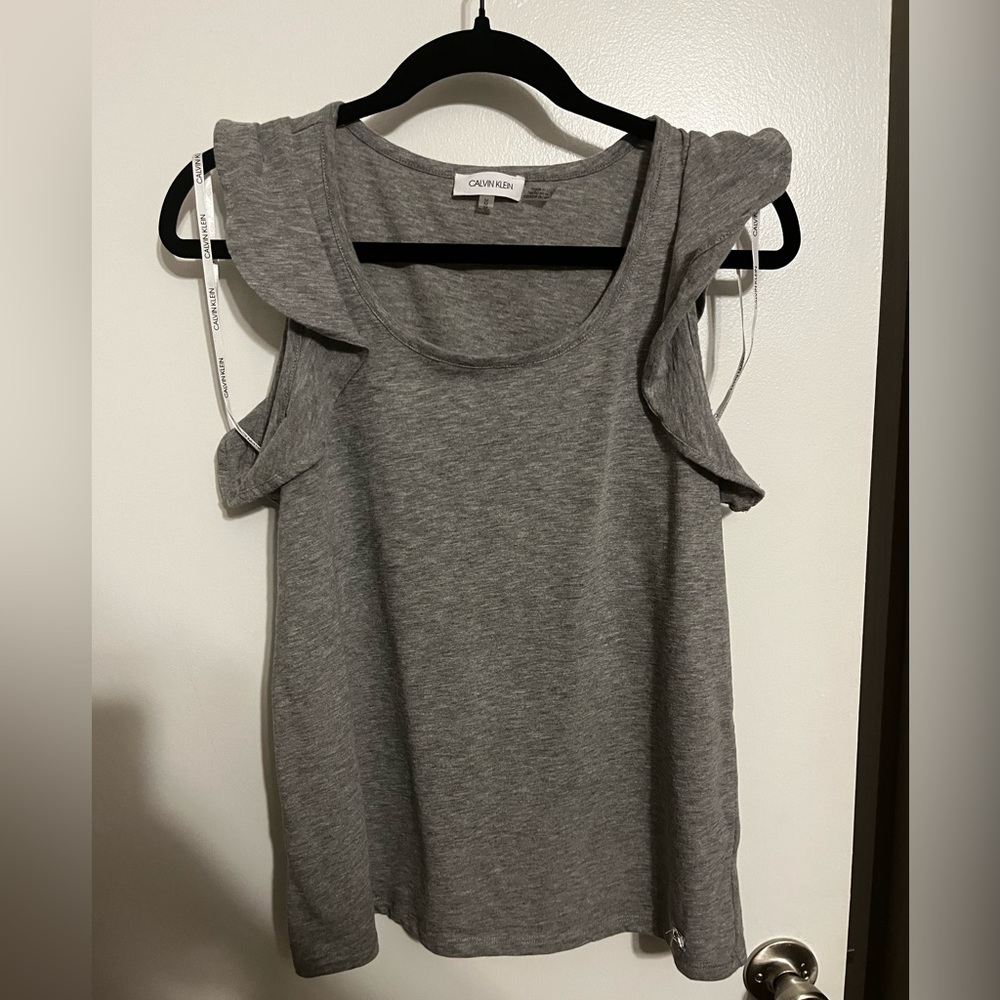 Size M, Calvin Klein cotton sleeveless shirt - Picture 12 of 17